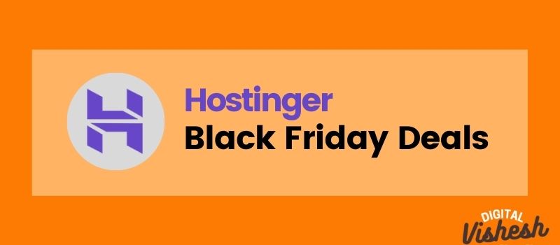 Hostinger black friday deals