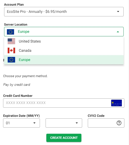 greengeeks payment options