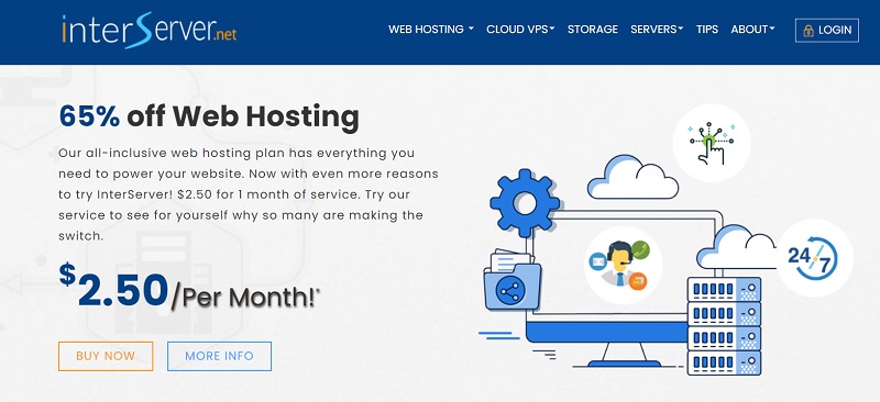 Interserver VPS hosting