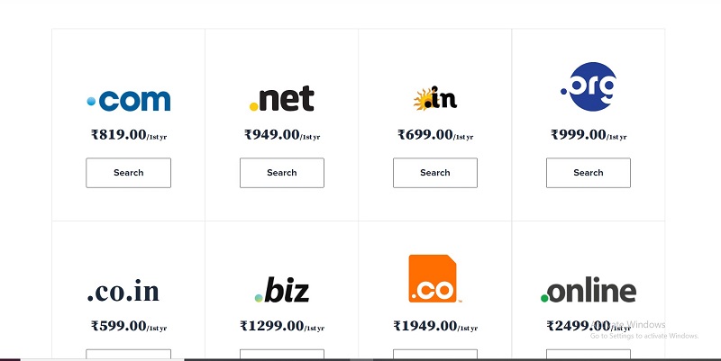 Bluehost Domains Cost