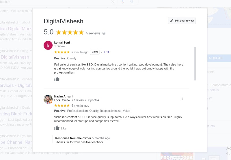 DigitalVishesh Best SEO Company in India