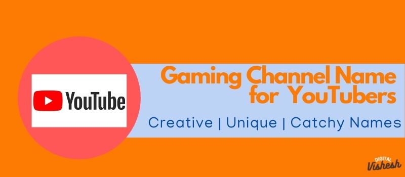 501 Unique YouTube Gaming Channel Names Best In India - 2023