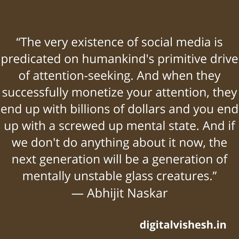 negativity of social media