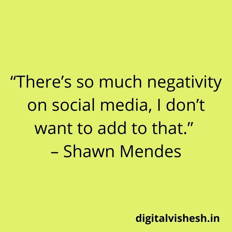 social media negative quotes