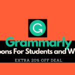 grammarly discount coupon for students and writers