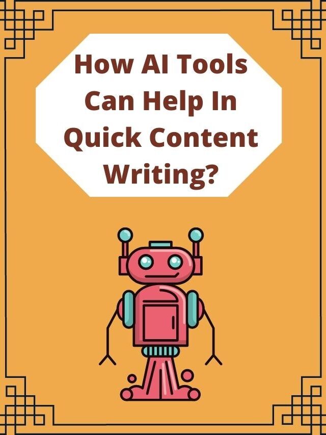 The Use of AI Tools in Content Writing.